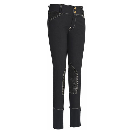 Equine Couture Children's Sportif Natasha Knee Patch Breeches