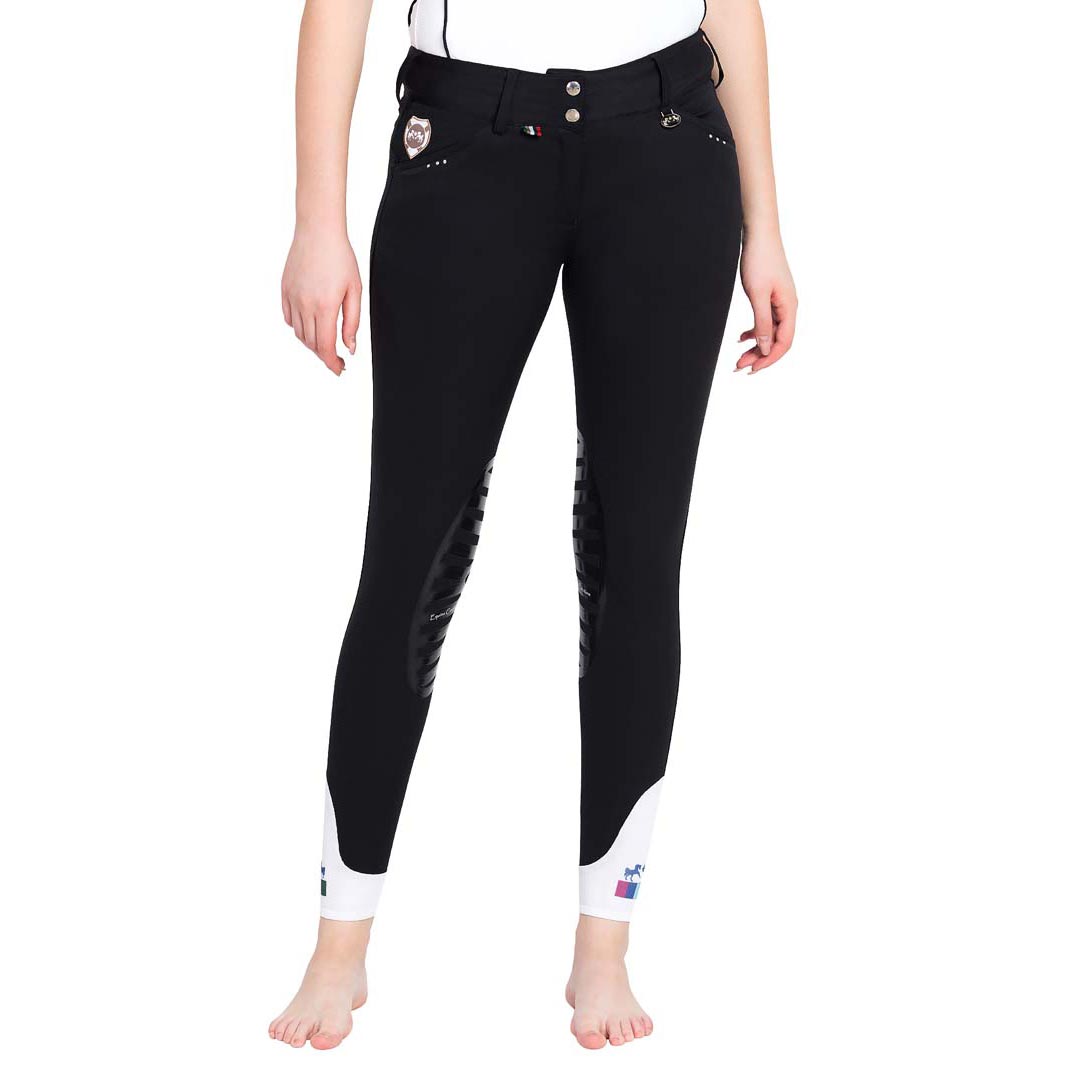 Equine Couture Ladies Fiona Silicone Knee Patch Breeches