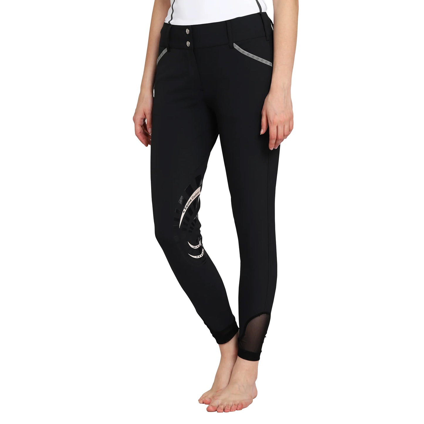 EQUINE COUTURE LADIES MALTA KNEE PATCH BREECHES