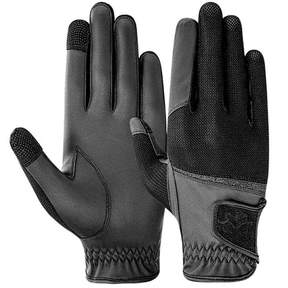 Equine Couture Aerocool Touch Screen Riding Gloves with Glitter - JPC Equestrian.com