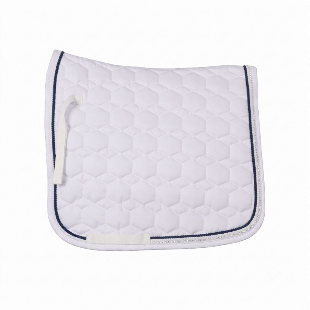 Equine Couture Rhinestone Dressage Saddle Pad