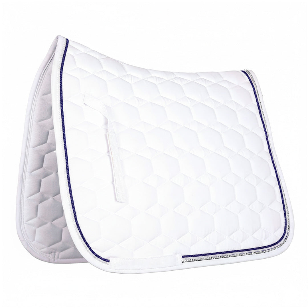 Equine Couture Rhinestone Dressage Saddle Pad