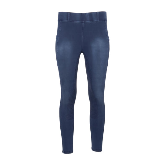 Equine Couture Soft Wash Silicon Full Seat Tights with Phone Pocket