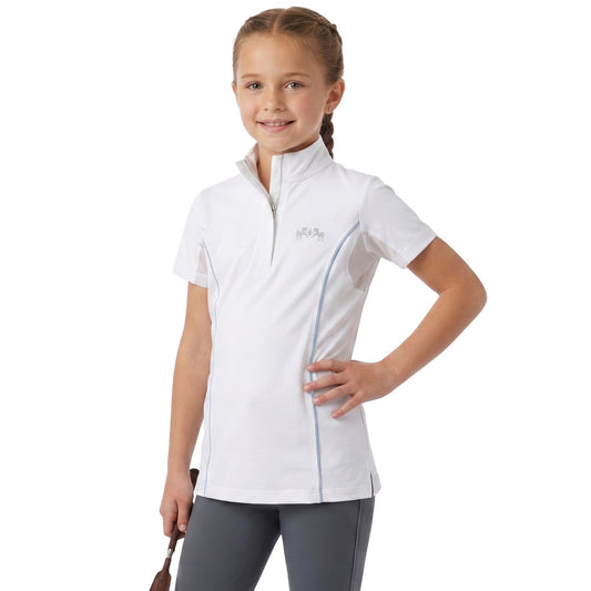 Equine Couture Girls Devon Short Sleeve Show Shirt