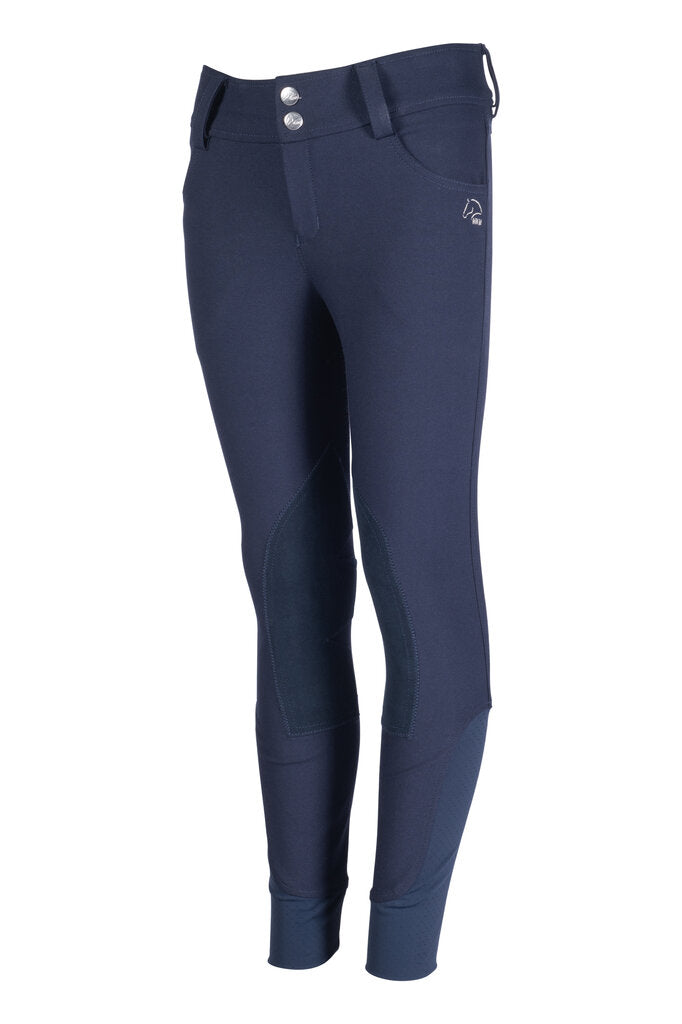 HKM Hunter Kids- Alos Knee P. Riding Breeches - JPC Equestrian.com