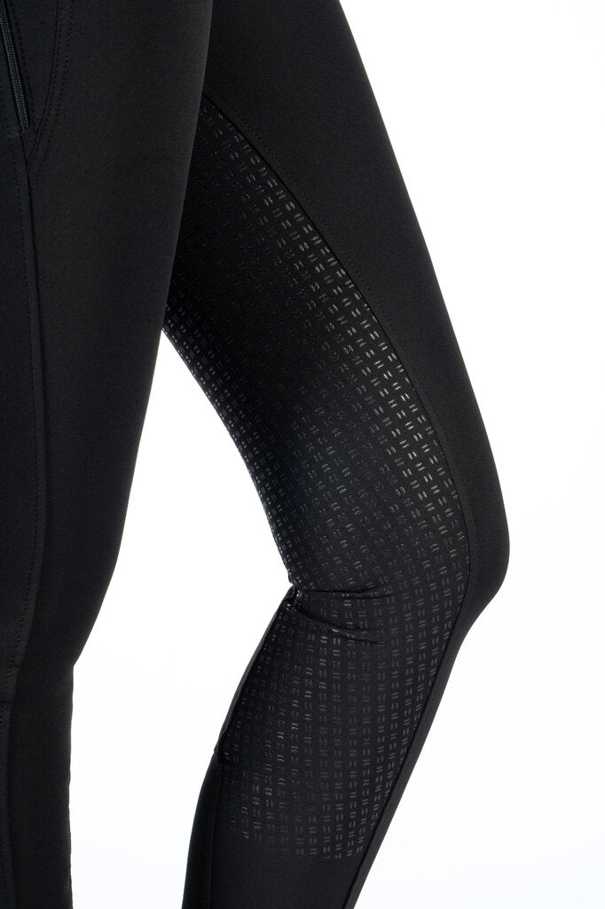 HKM Ari Mid Rise- Sil. Full Seat Ladies Riding Breeches - JPC Equestrian.com