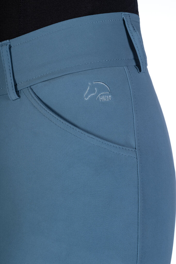 HKM Tampa- Silicone Knee Patch Riding Breeches - JPC Equestrian.com