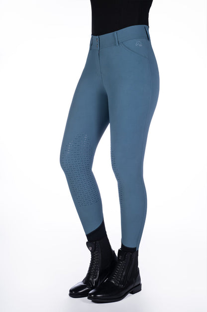 HKM Tampa- Silicone Knee Patch Riding Breeches - JPC Equestrian.com