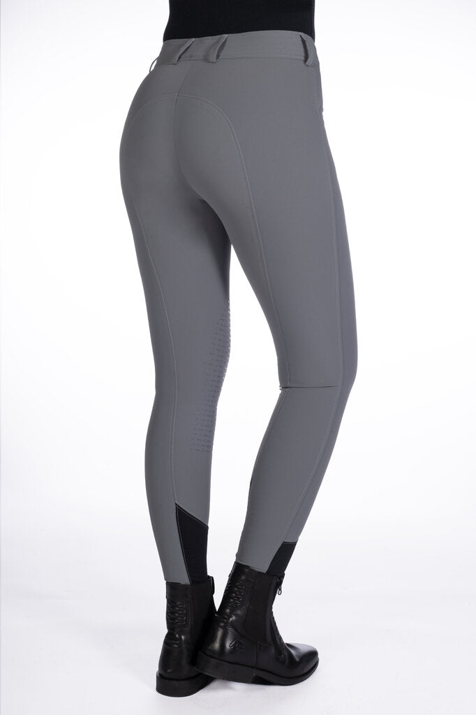 HKM Tampa- Silicone Knee Patch Riding Breeches - JPC Equestrian.com