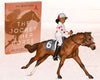 Breyer Cheryl White Horse & Book Set