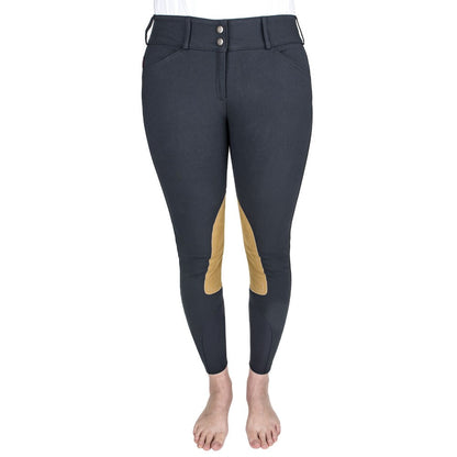 The Tailored Sportsman Ladies Low-Rise Boot Sock Front Zip Breech - JPC Equestrian.com