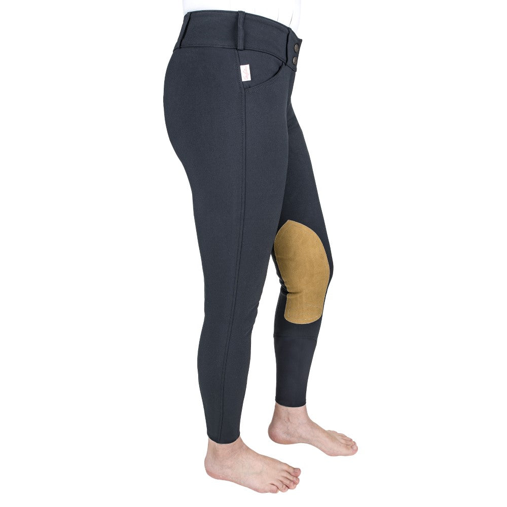 The Tailored Sportsman Ladies Low-Rise Boot Sock Front Zip Breech - JPC Equestrian.com