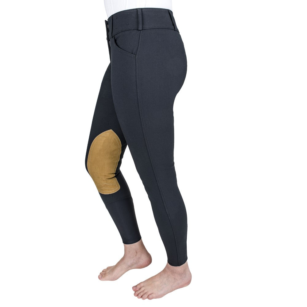 The Tailored Sportsman Ladies Low-Rise Boot Sock Front Zip Breech - JPC Equestrian.com