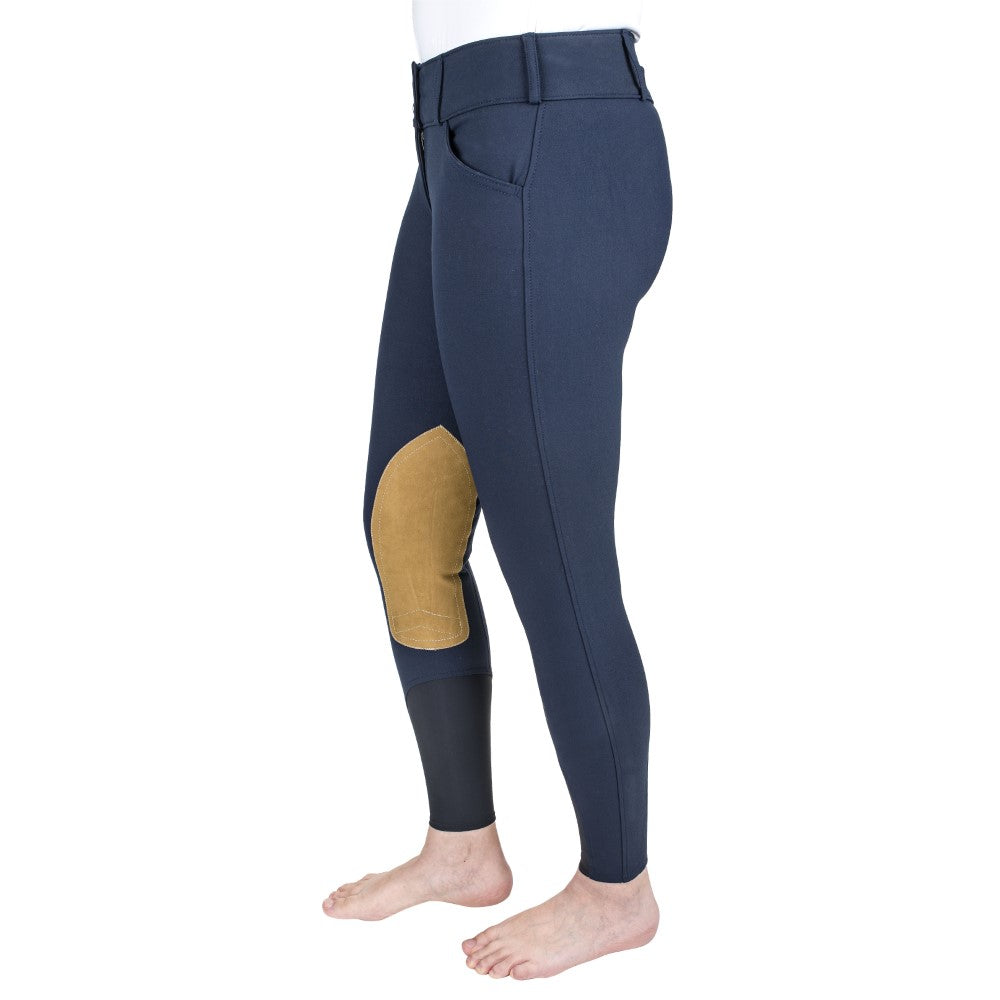 The Tailored Sportsman Ladies Low-Rise Boot Sock Front Zip Breech - JPC Equestrian.com