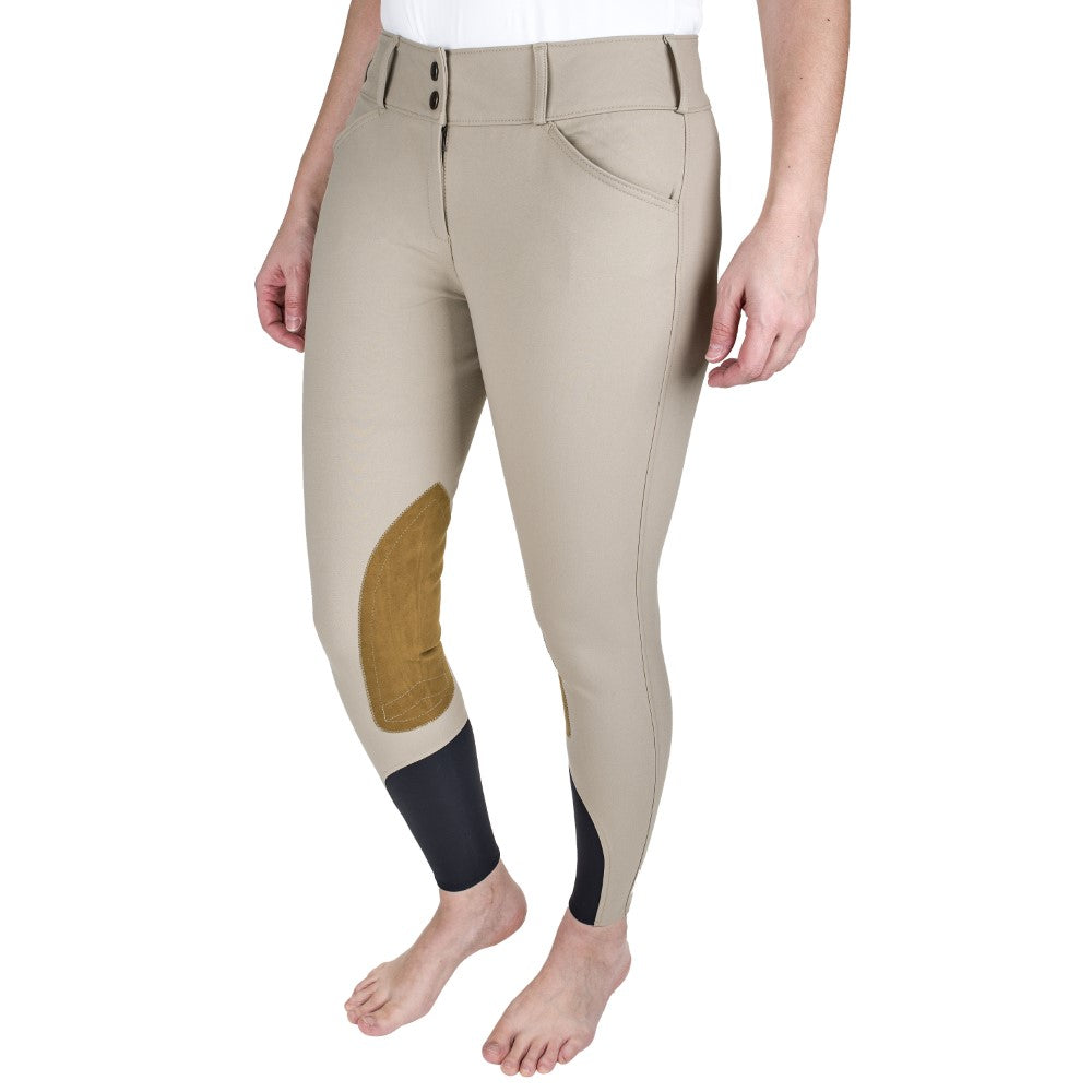 The Tailored Sportsman Ladies Low-Rise Boot Sock Front Zip Breech - JPC Equestrian.com