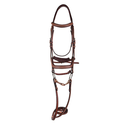 Laureate by Henri de Rivel Anatomical Bridle w/ Rubber Reins