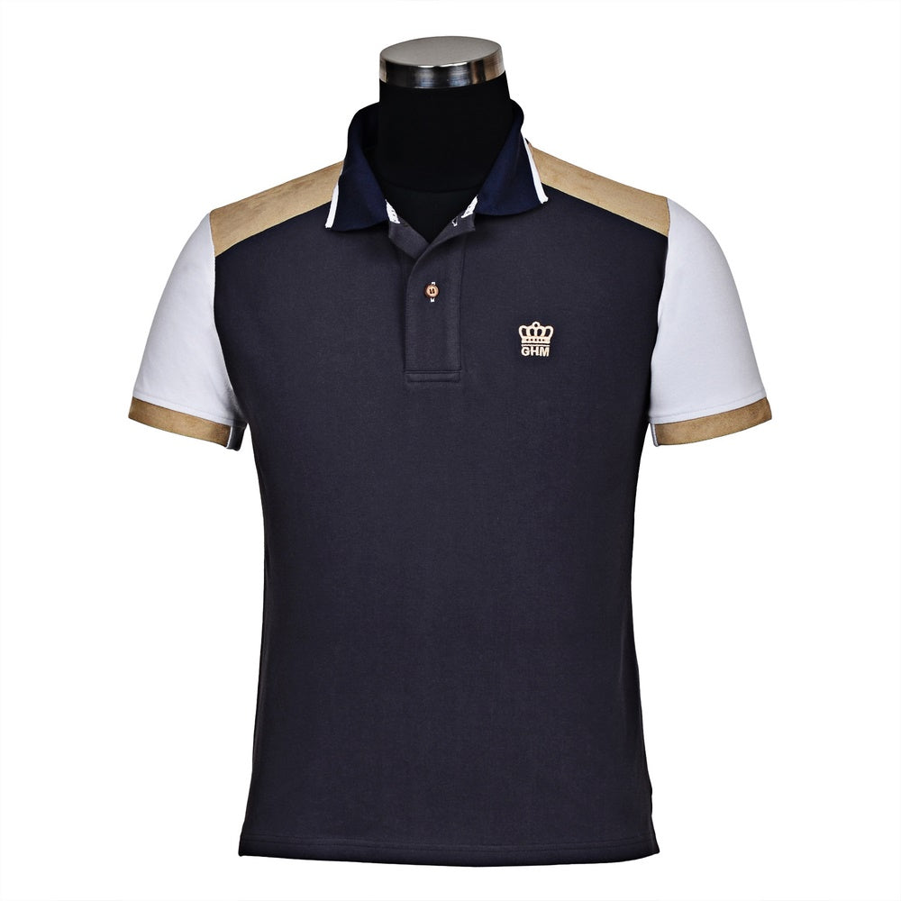 George H Morris Men's Reserve Short Sleeve Polo Sport Shirt
