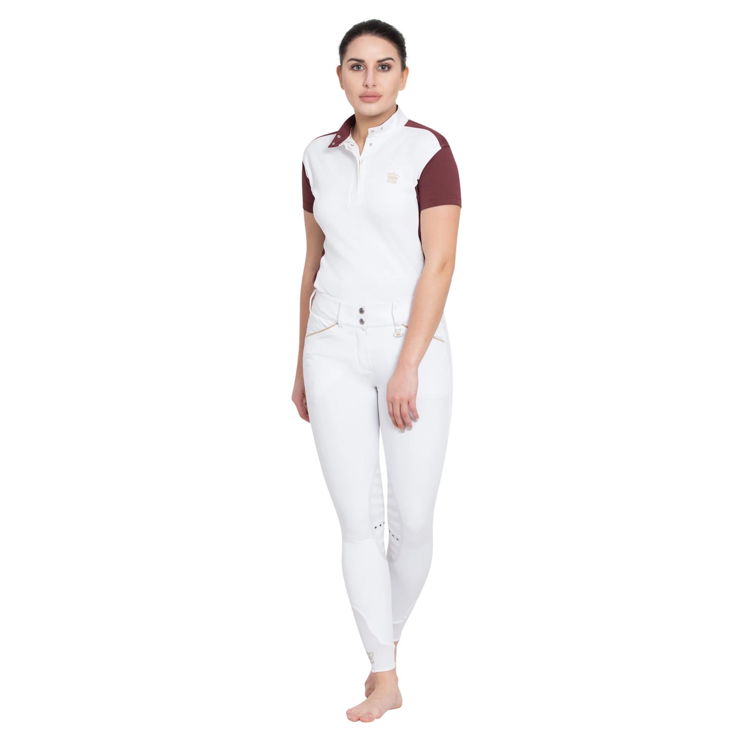 George H Morris Ladies Add Back Silicone Knee Patch Breeches