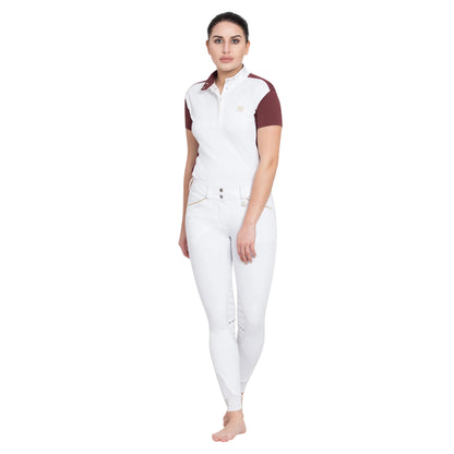 George H Morris Ladies Add Back Silicone Knee Patch Breeches
