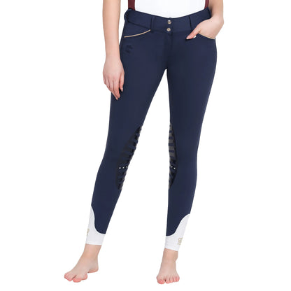 George H Morris Ladies Add Back Silicone Knee Patch Breeches