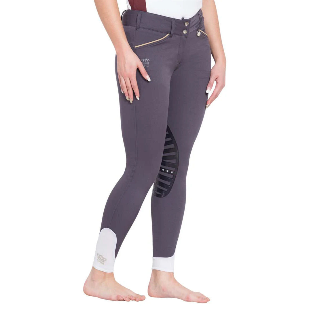 George H Morris Ladies Add Back Silicone Knee Patch Breeches