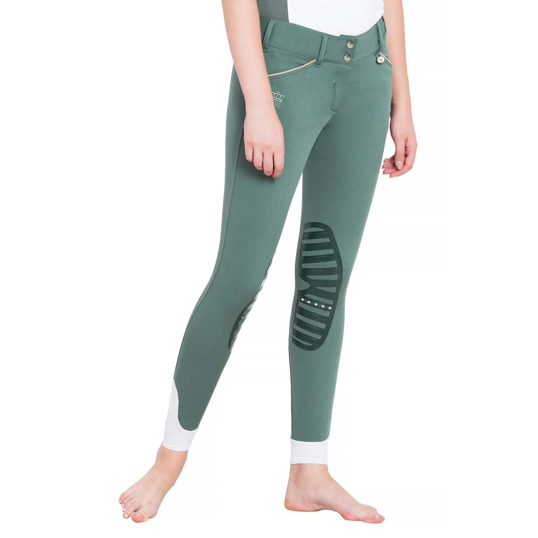 George H Morris Ladies Add Back Silicone Knee Patch Breeches
