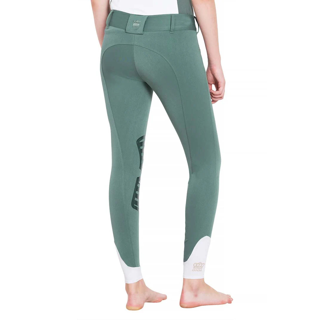 George H Morris Ladies Add Back Silicone Knee Patch Breeches