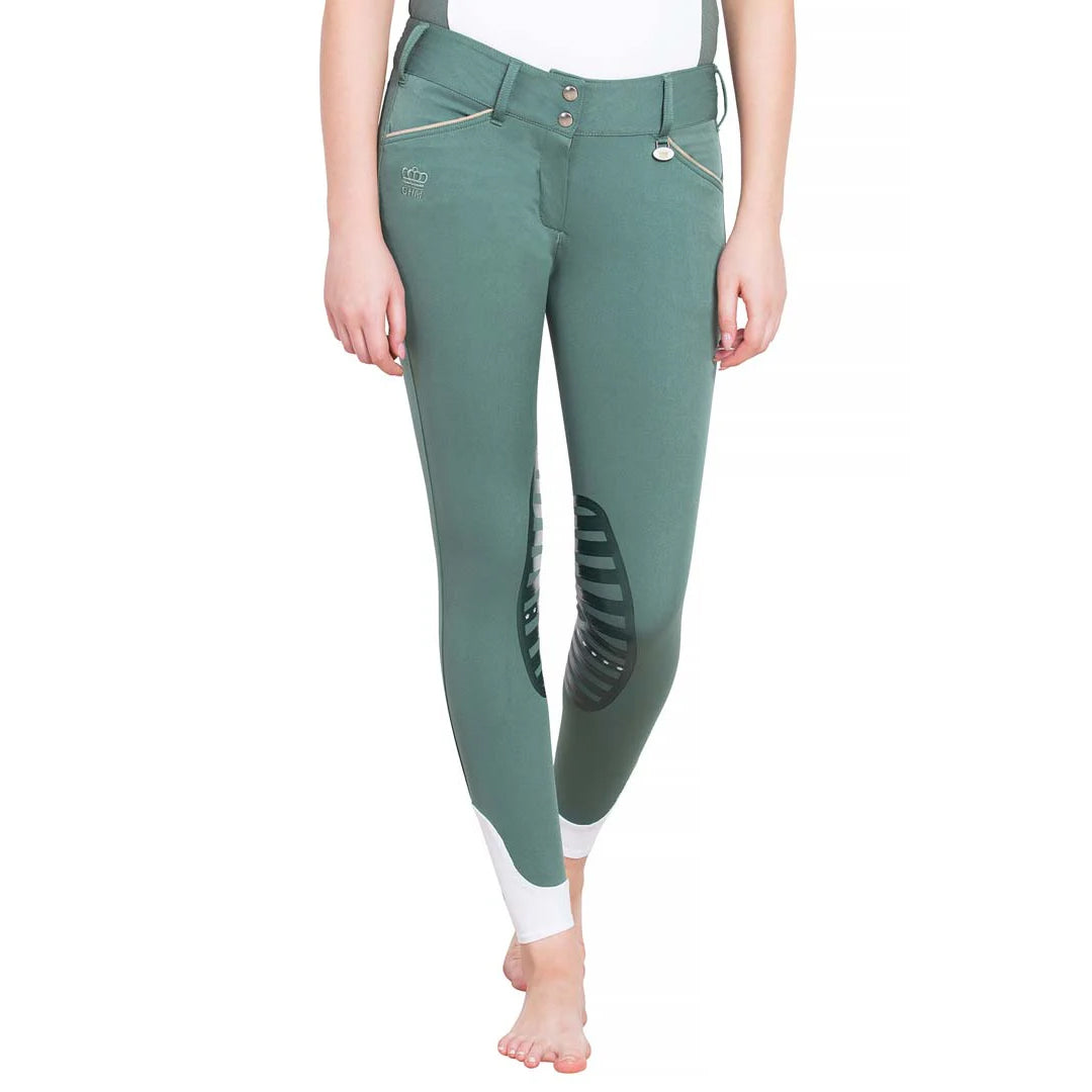 George H Morris Ladies Add Back Silicone Knee Patch Breeches