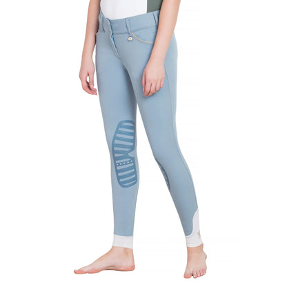 George H Morris Ladies Add Back Silicone Knee Patch Breeches