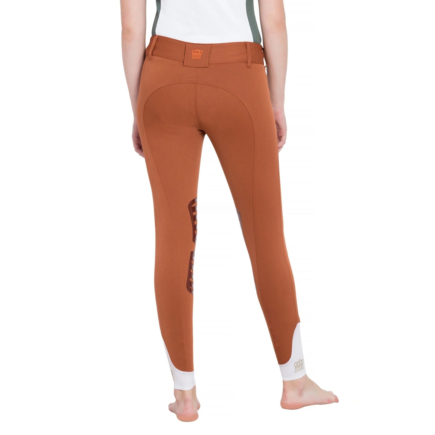 George H Morris Ladies Add Back Silicone Knee Patch Breeches