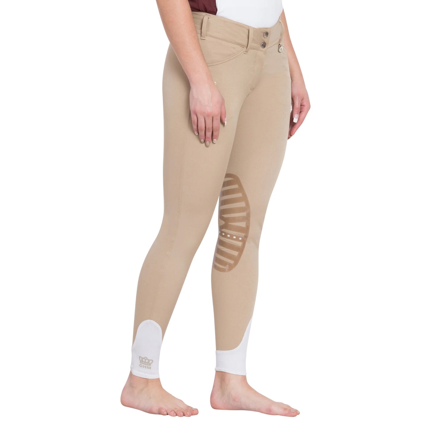 George H Morris Ladies Add Back Silicone Knee Patch Breeches