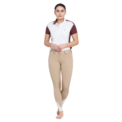 George H Morris Ladies Add Back Silicone Knee Patch Breeches