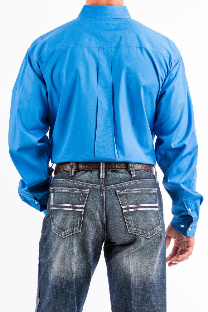 Cinch Men's Solid Button Down Western Shirt - Breeches.com