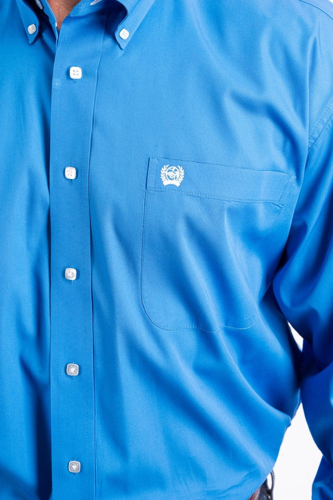 Cinch Men's Solid Button Down Western Shirt - Breeches.com