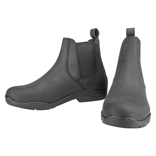 TuffRider Women Pull-On Coated Leather Paddock Boots