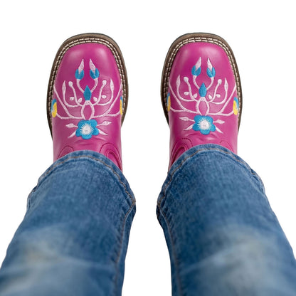 TuffRider Children's Floral Cowgirl Western Boot