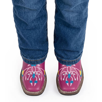 TuffRider Children's Floral Cowgirl Western Boot