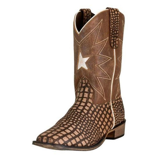 TuffRider Toddler's Bryce Square Toe Western Boot