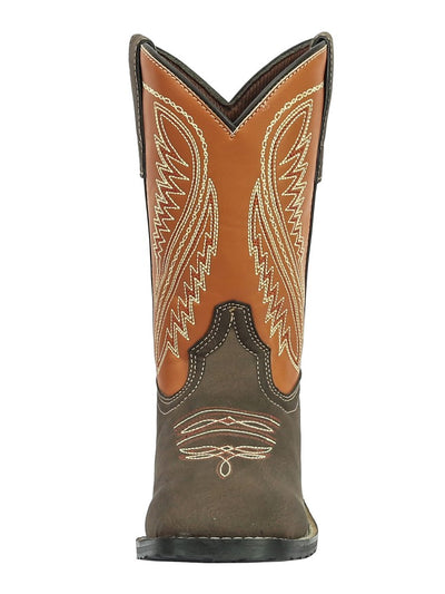 TuffRider Children's Big Bend Rounded Toe Western Boot