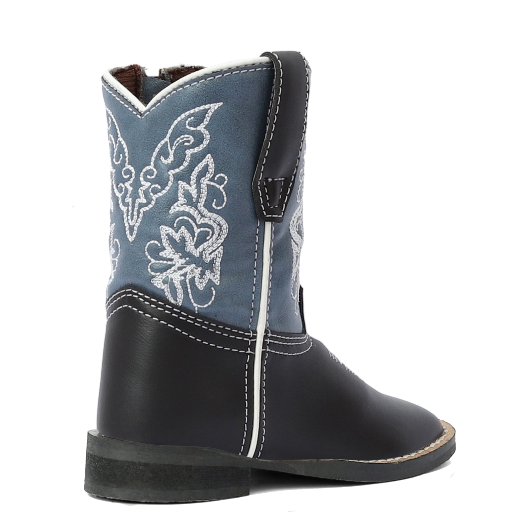 Curved toe cowboy boots sales