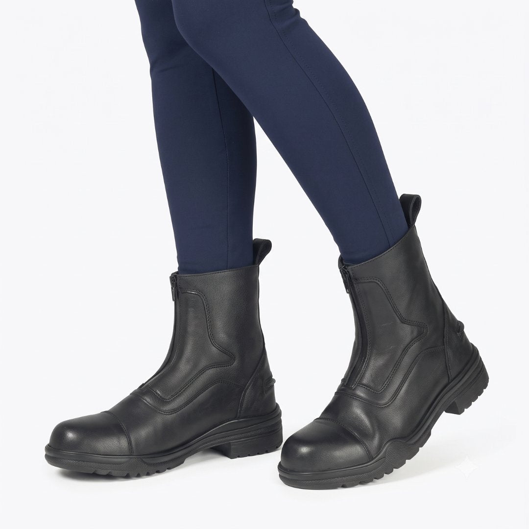 TuffRider Otter Ladies WaterProof Front Zip Paddock Boot