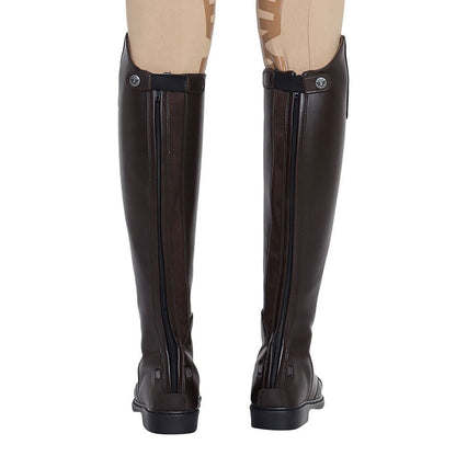 TuffRider Women Synthetic Leather Starter Back Zipper Field Boots