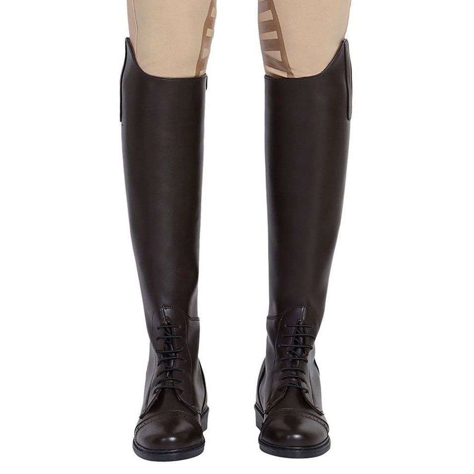 TuffRider Women Synthetic Leather Starter Back Zipper Field Boots