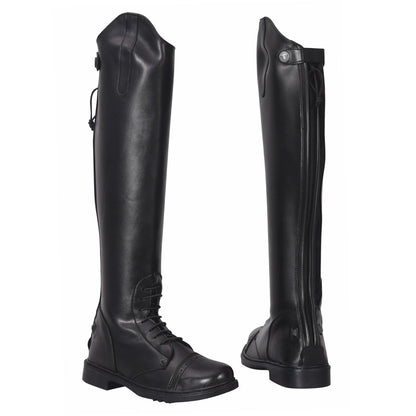 TuffRider Women Synthetic Leather Starter Back Zipper Field Boots