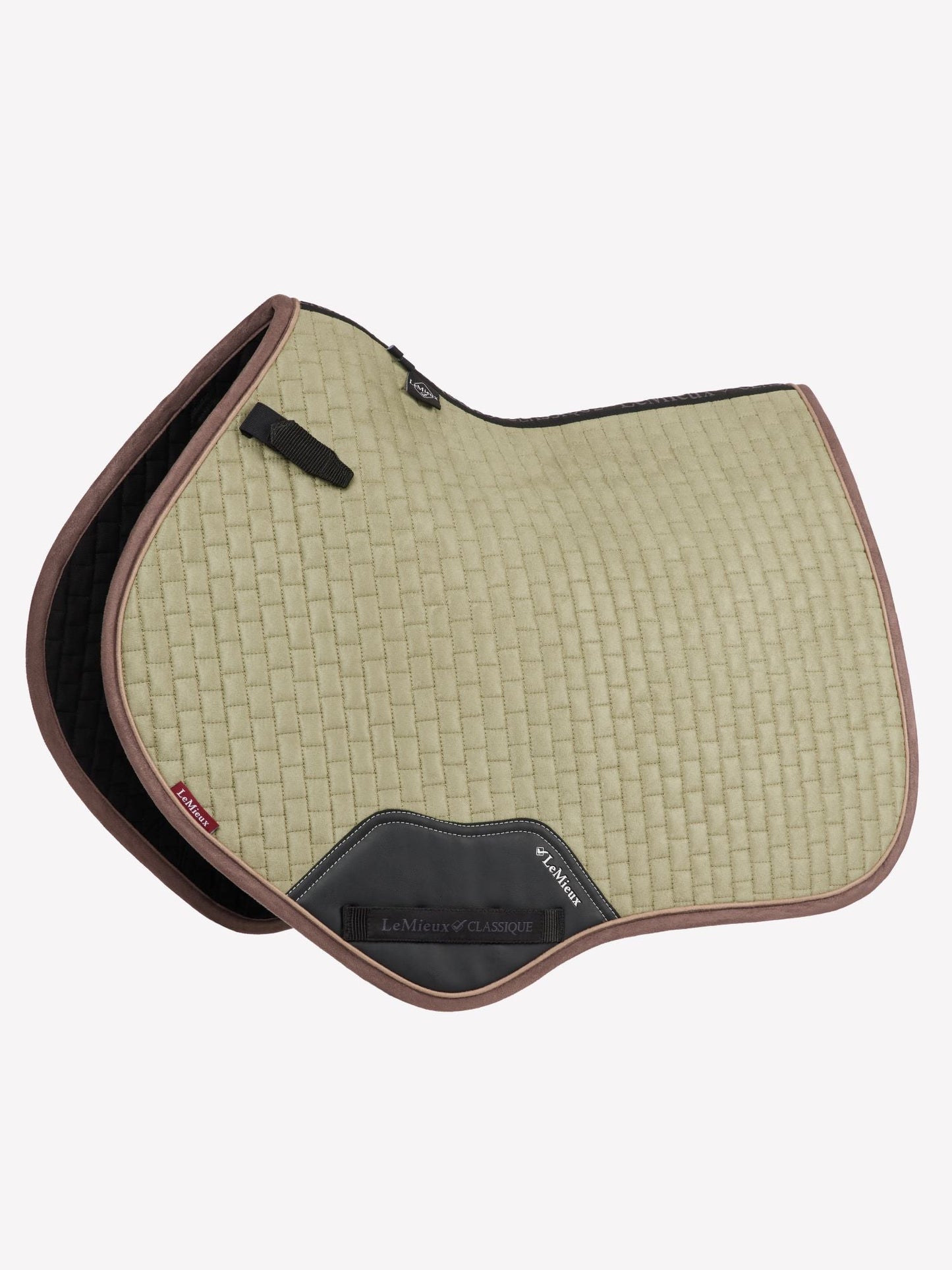 Lemieux Suede Close Contact Square Saddle pad