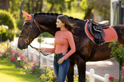 Lemieux Suede Close Contact Square Saddle pad