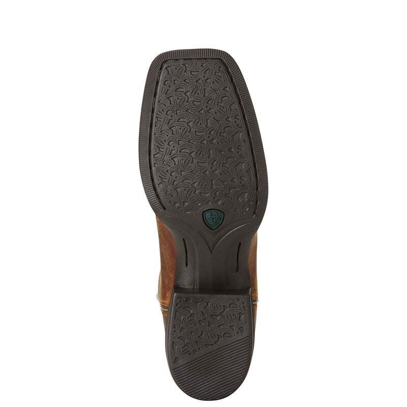 Ariat Round Up Wide Square Toe Western Boot