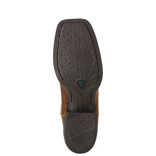 Ariat Round Up Wide Square Toe Western Boot