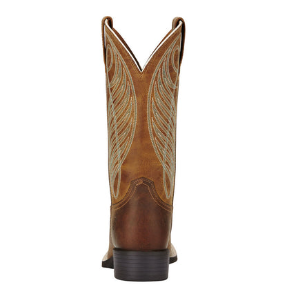 Ariat Round Up Wide Square Toe Western Boot