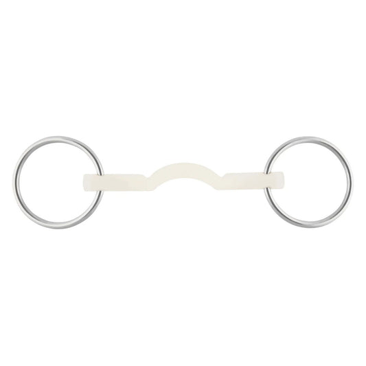 Herm Sprenger Nathe Mullen Mouth Bit With Port - Loose Ring 5 1/4"/ Normal
